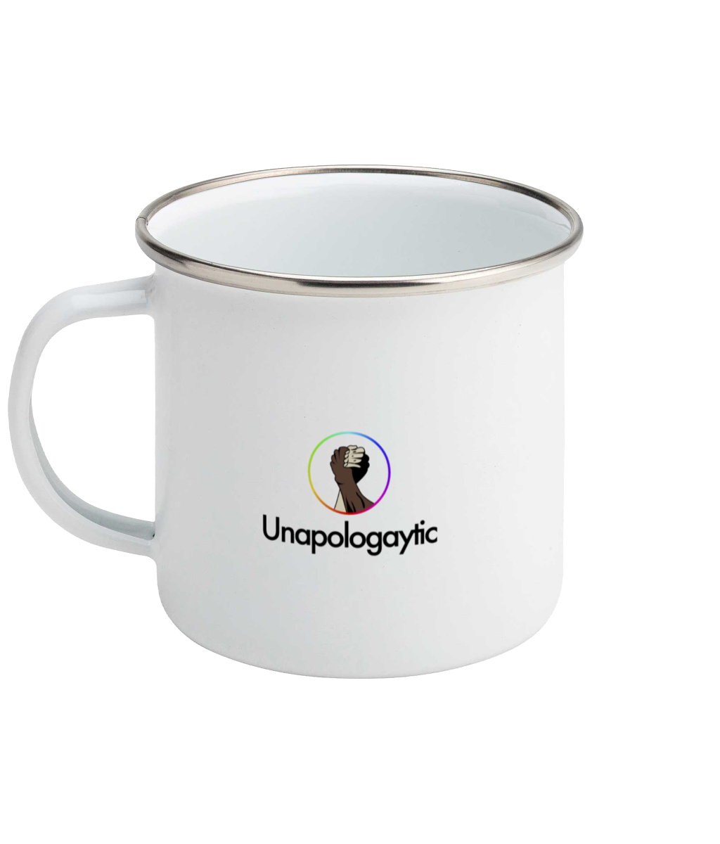 How Much I Care Matthew Mifsud Enamel Mug