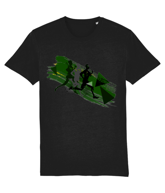 Black Gay Running T-Shirt