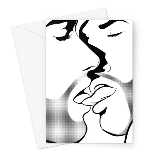 The Kiss Greeting Card