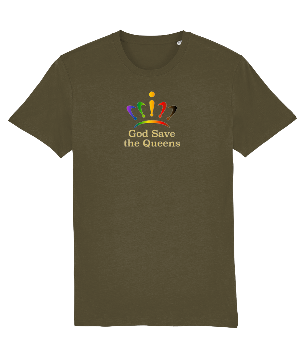 God save the Queens Organic Cotton T-shirt