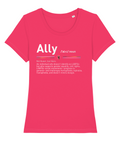 Straight Female Ally Organic Cotton T-shirt
