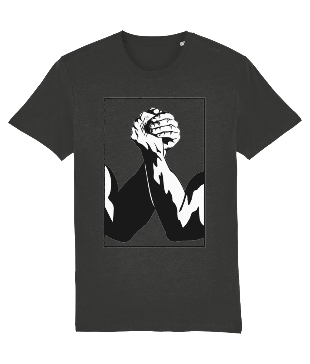 Arm Wrestle Organic Cotton T-shirt