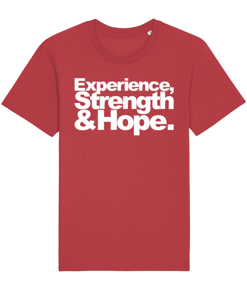Experience, Strength & Hope Organic Cotton T-shirt