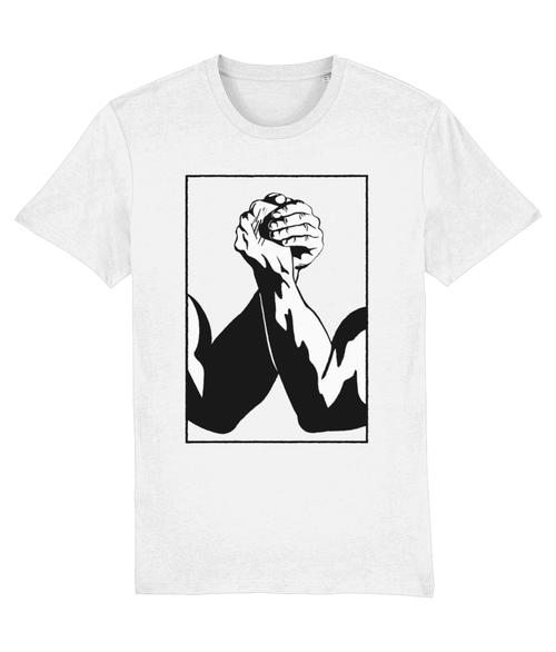 Arm Wrestle Organic Cotton T-shirt