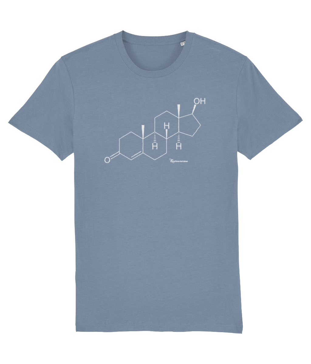 Testosterone Chemical Formula Organic T-Shirt