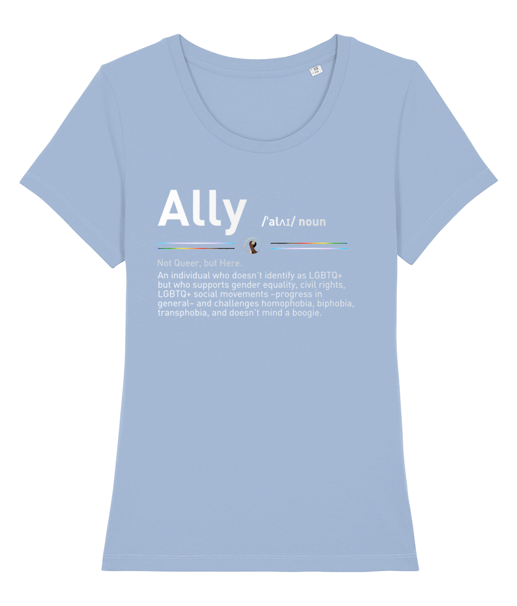 Straight Female Ally Organic Cotton T-shirt