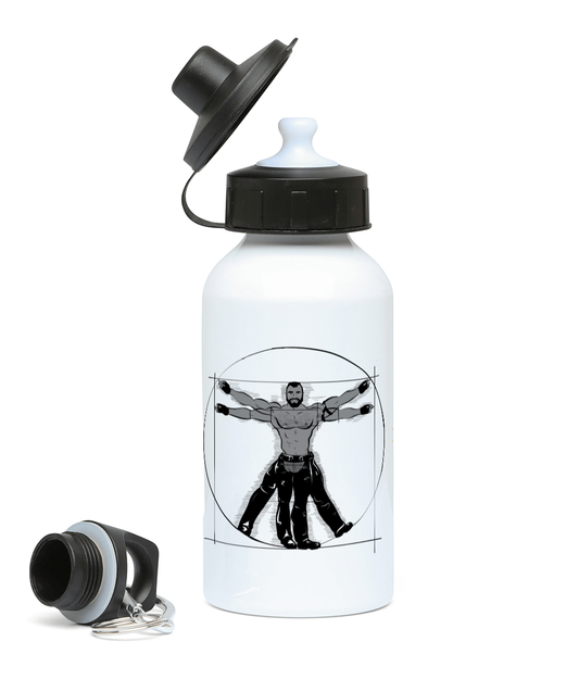 Gay Vitruvian 400ml Aluminium Water Bottle