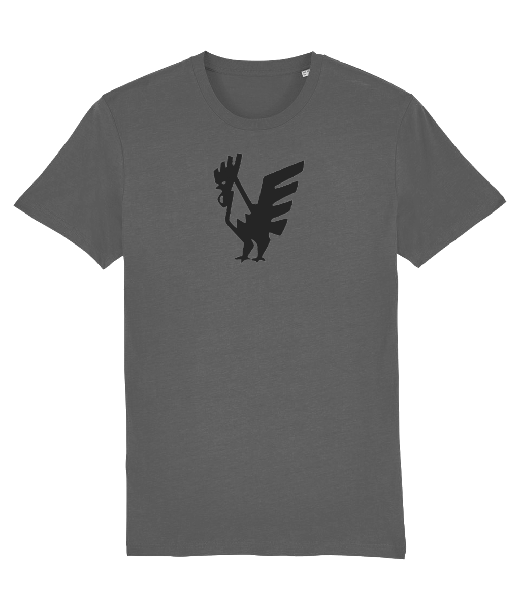 Charcoal Cock Organic Cotton T-Shirt