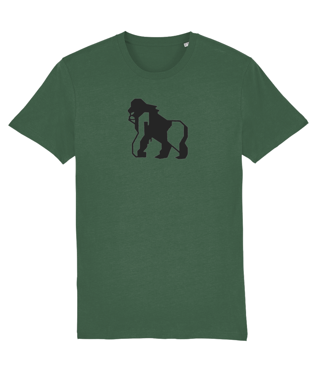 Bottle Green Gorilla/Gayrilla Organic Cotton T-Shirt