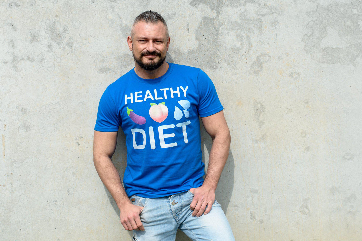 Healthy Diet Organic Cotton T-shirt