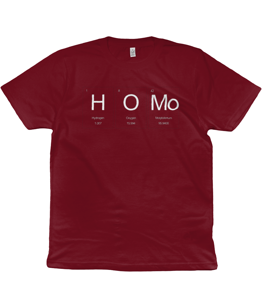 HOMo Periodic Table Organic Cotton T-Shirt