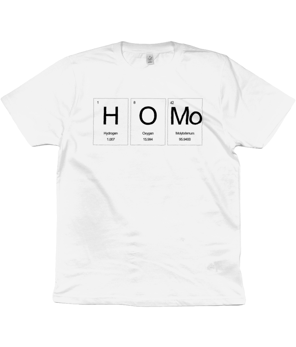 HOMo Periodic Table Organic Cotton T-Shirt