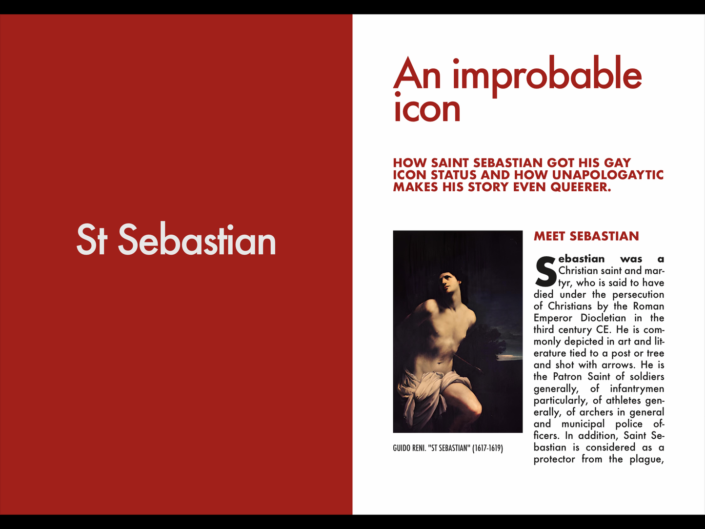 St Sebastian Unapologayzine