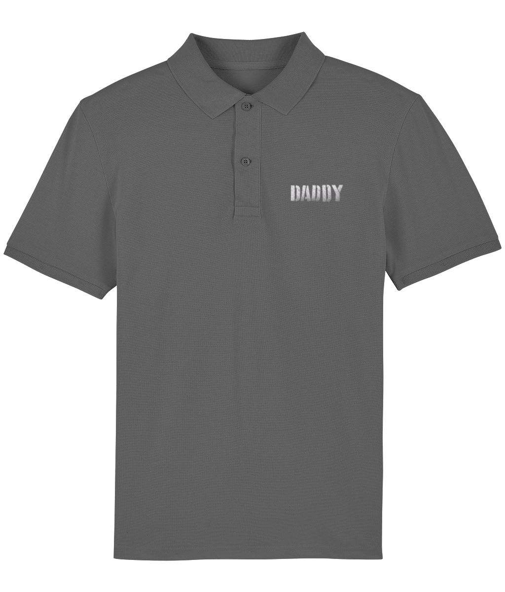 Daddy Organic Cotton Embroidered Polo Shirt