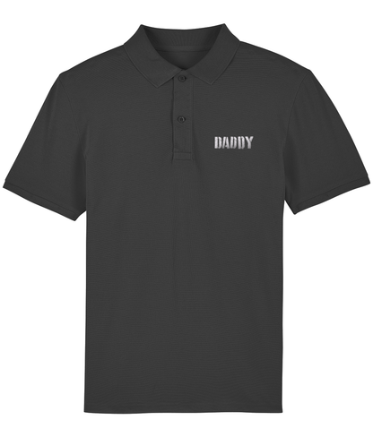 Daddy Organic Cotton Embroidered Polo Shirt