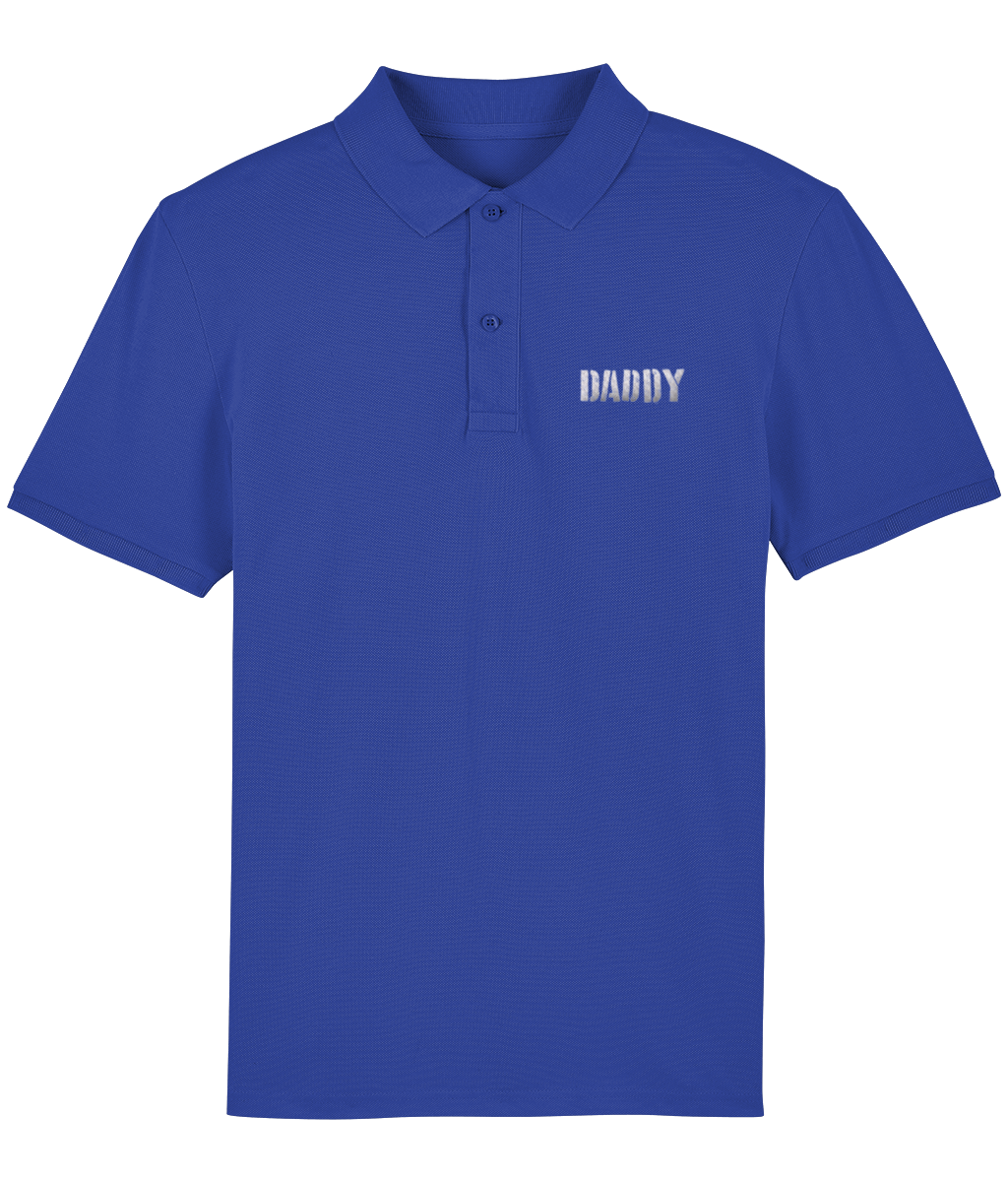 Daddy Organic Cotton Embroidered Polo Shirt