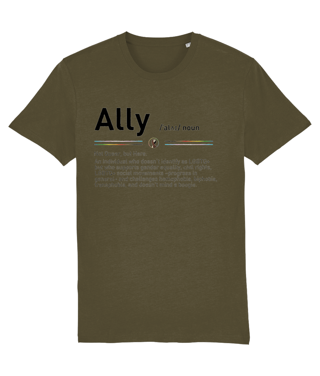 Straight Male Ally Organic Cotton T-shirt