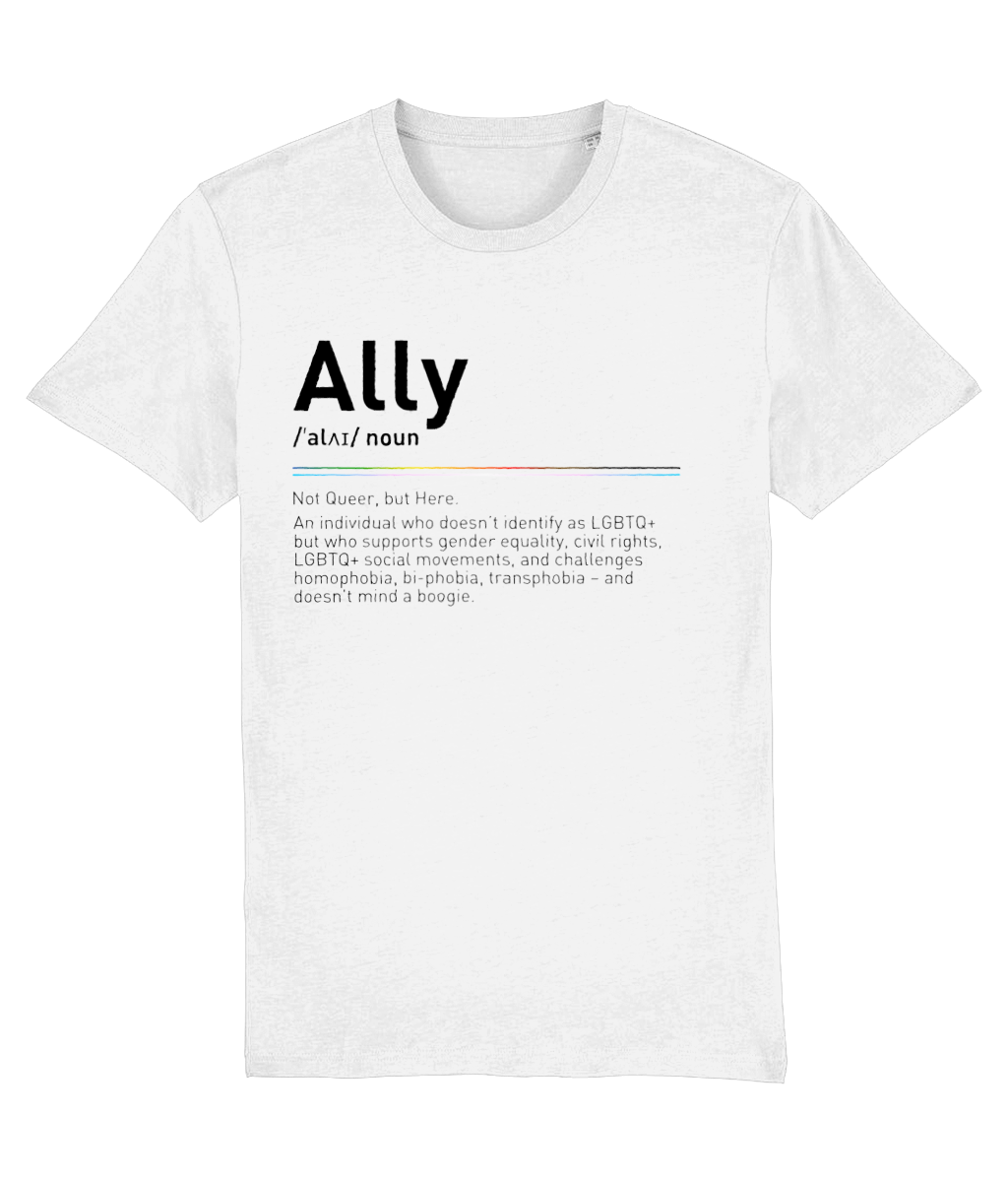 Straight Male Ally Organic Cotton T-shirt