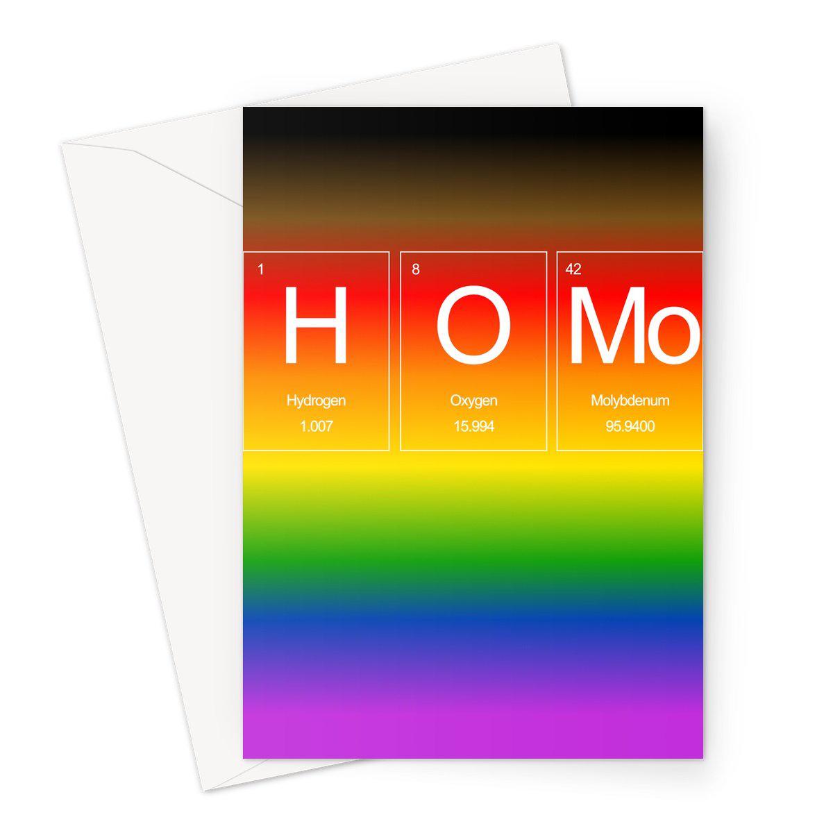 HOMo Rainbow Greeting Card