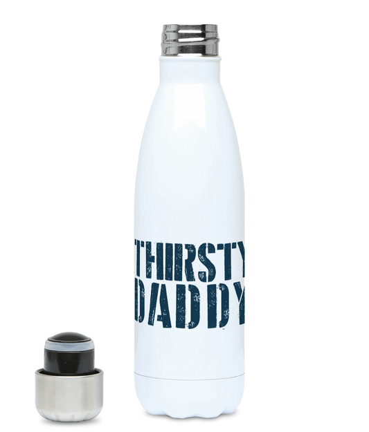 Thirsty Daddy 500ml Stainless Steel Water Bottle