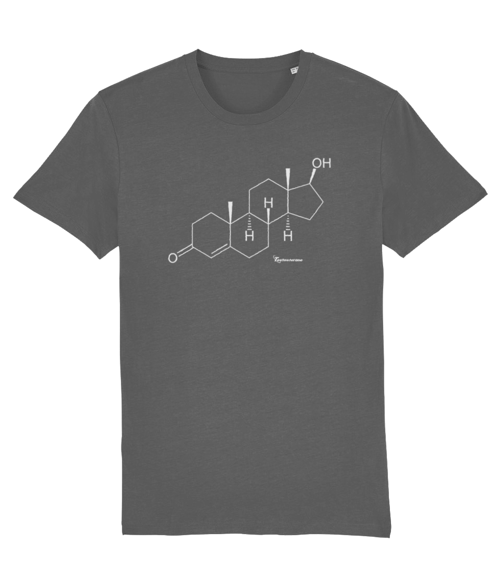 Testosterone Chemical Formula Organic T-Shirt