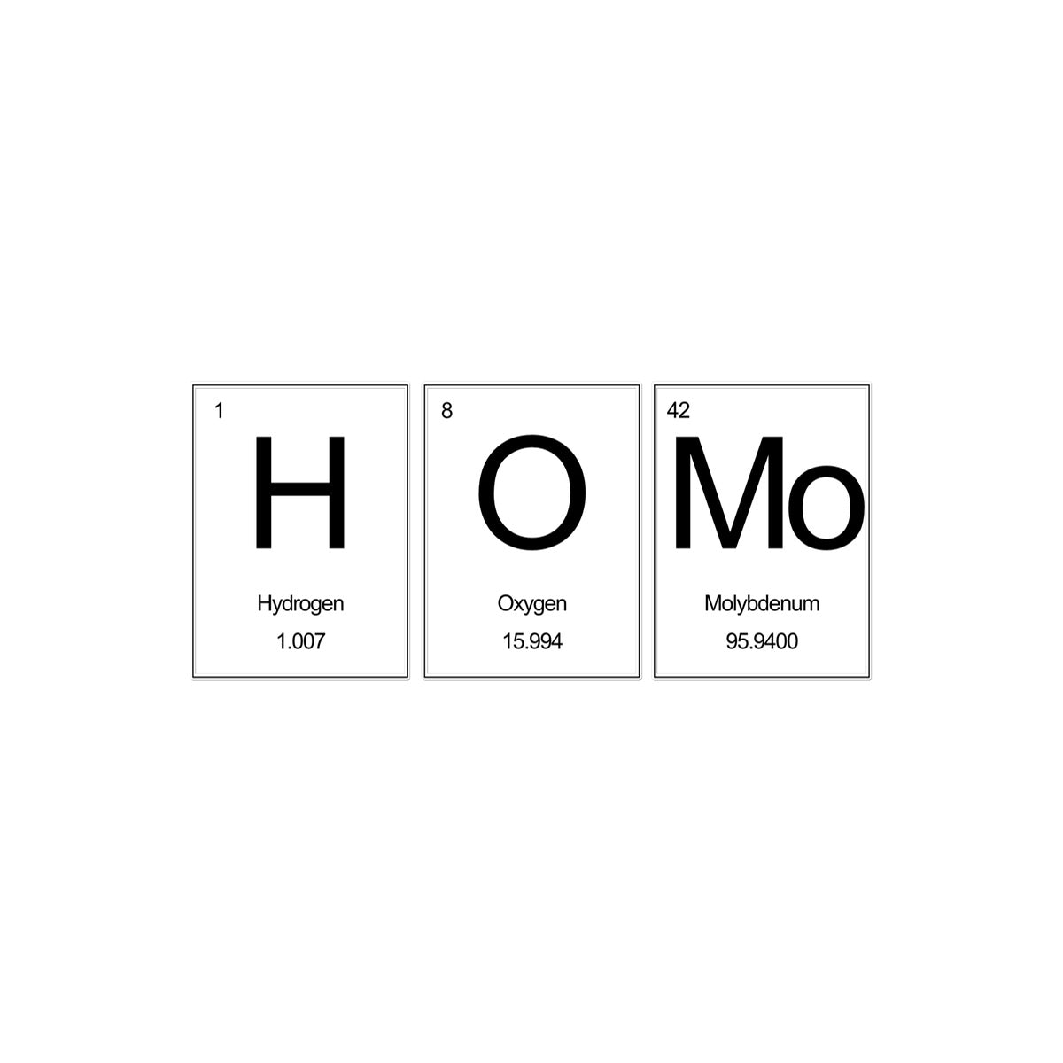 HOMo Black ink Temporary Tattoo