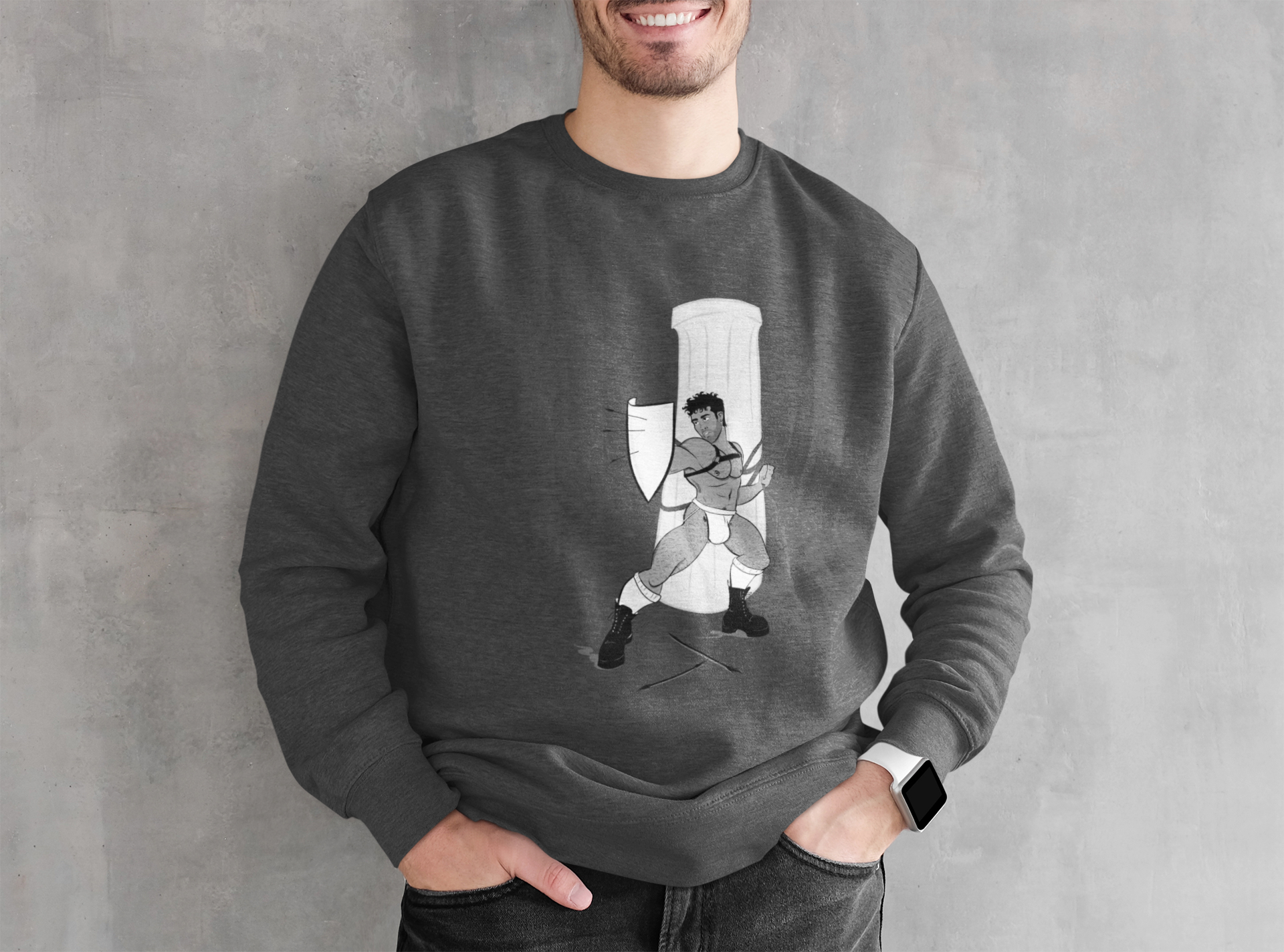 St Sebastian Organic Sweatshirt