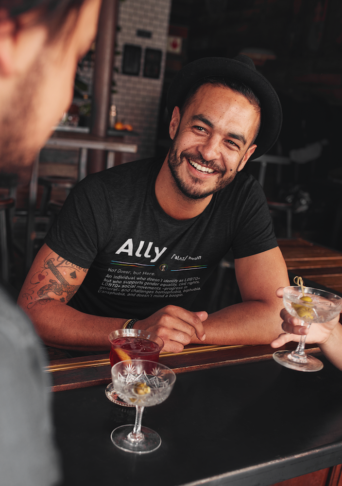 Straight Male Ally Organic Cotton T-shirt