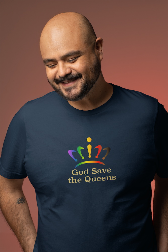 God save the Queens Organic Cotton T-shirt