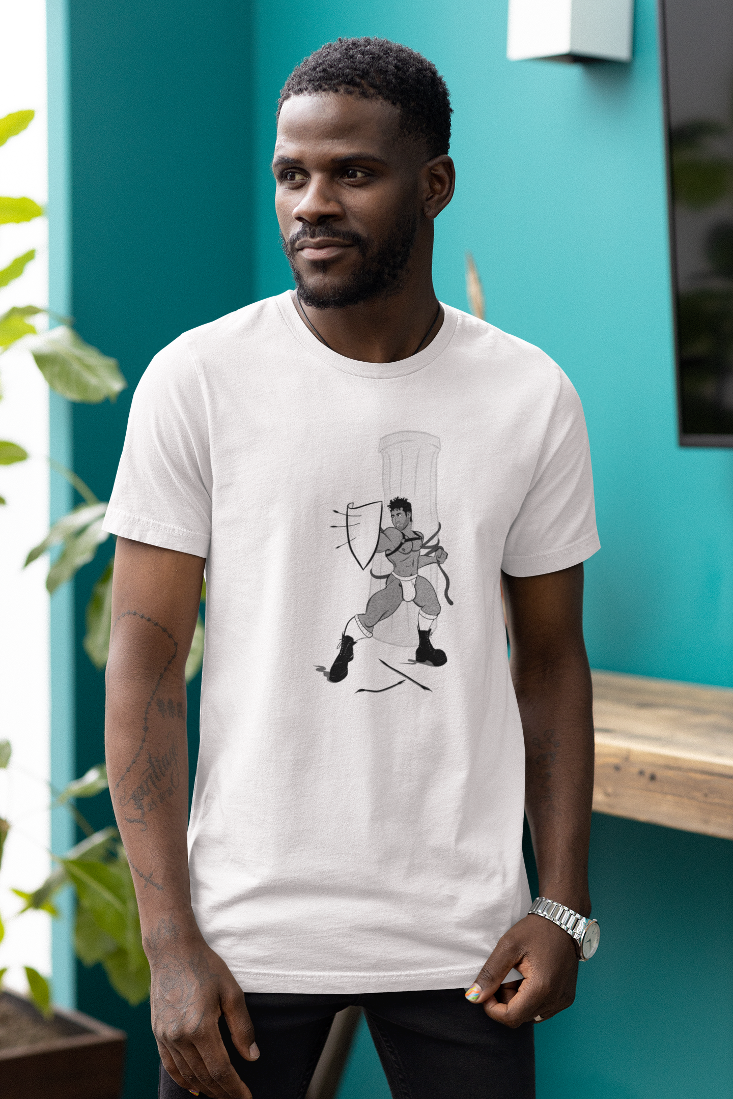 St Sebastian Organic Cotton T-shirt