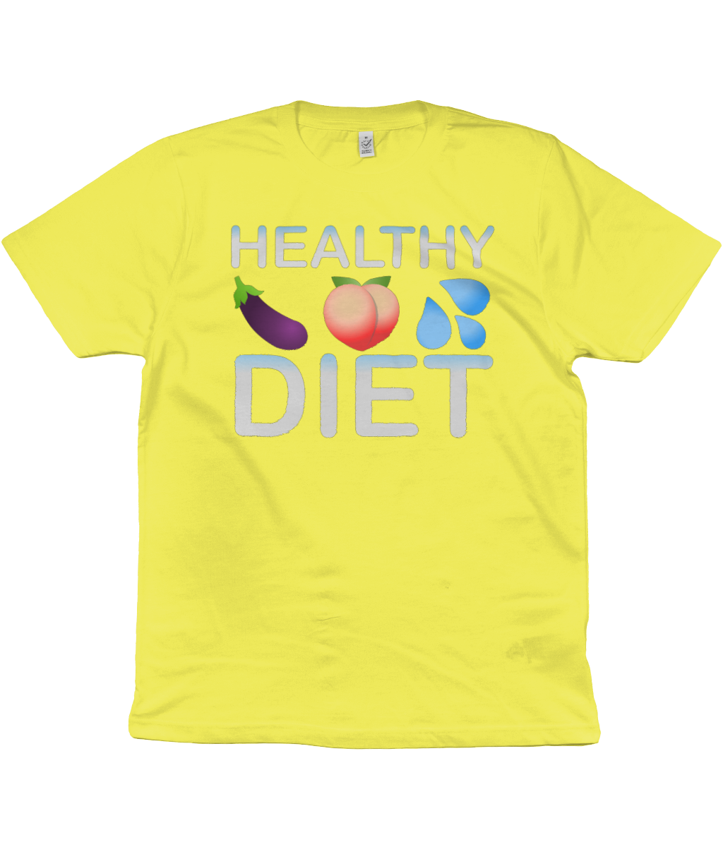 Healthy Diet Organic Cotton T-shirt