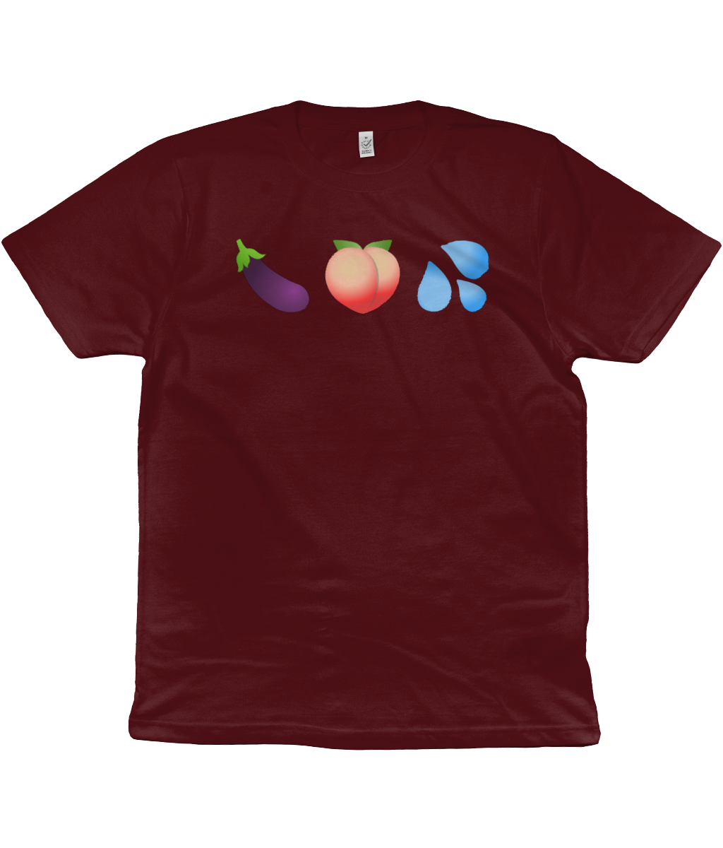 Healthy Diet Emojis Organic Cotton T-shirt
