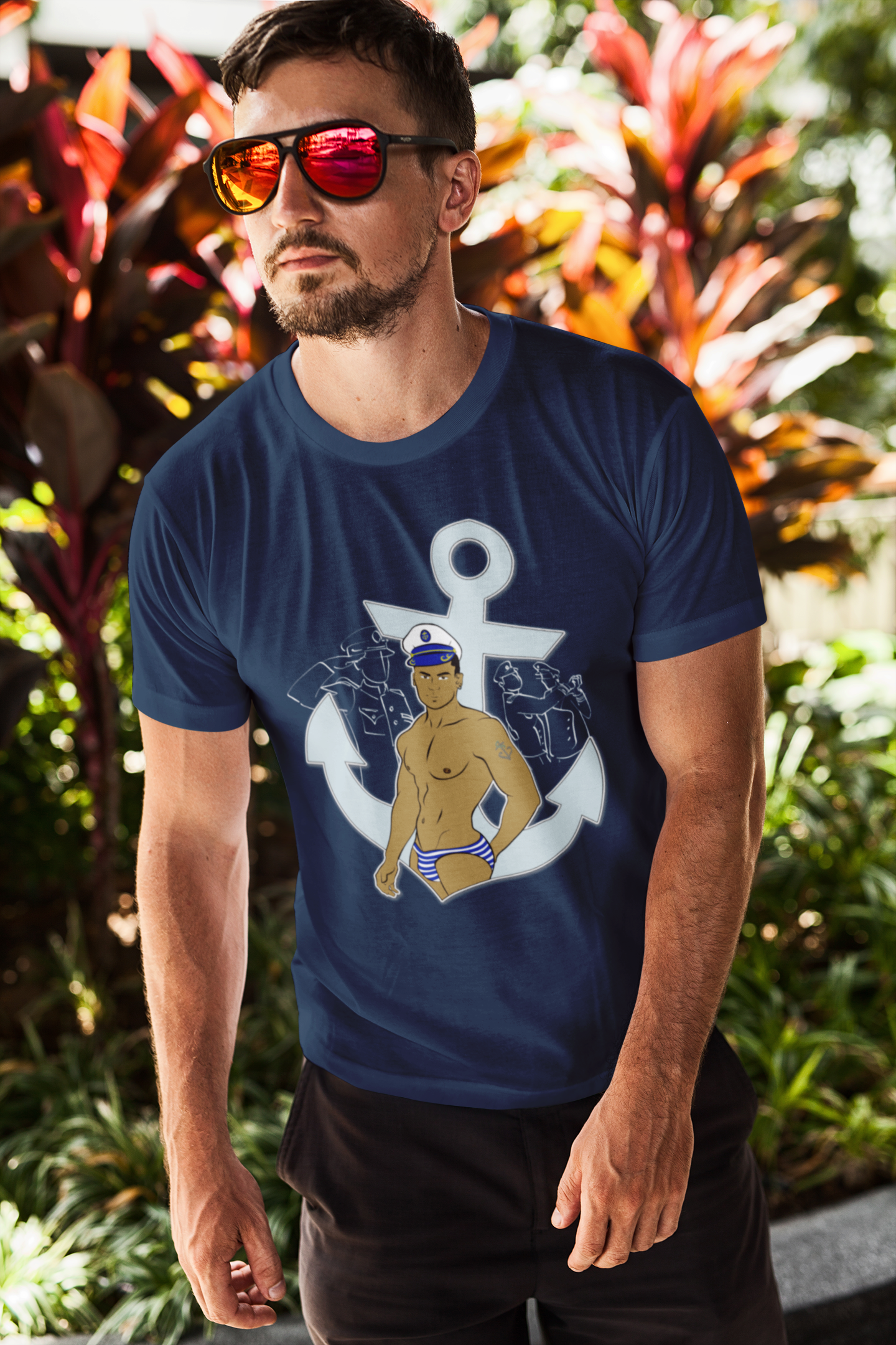In the Navy Organic Cotton T-shirt