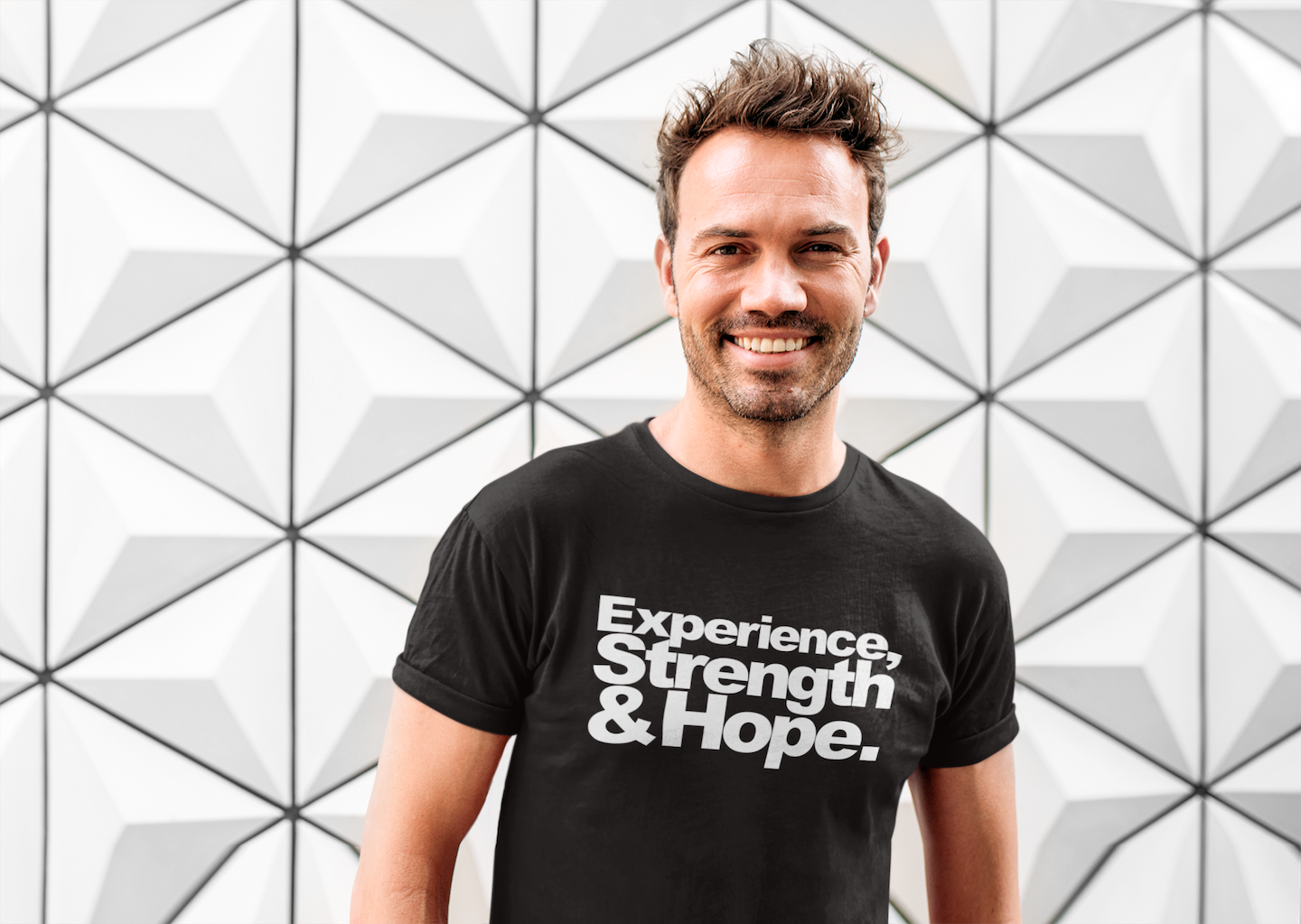 Experience, Strength & Hope Organic Cotton T-shirt
